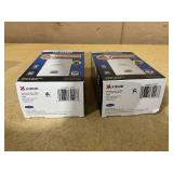 LOT OF 2 Kidde AC Plug-In Carbon Monoxide Detector with Battery Backup