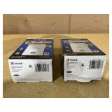 LOT OF 2 Kidde Carbon Monoxide Detector, Plug In Wall with AA Battery Backup