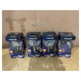 LOT OF 4 Waterpik PowerPulse Massage Hand Held Shower Head, XSP-753E