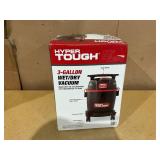 Hyper Tough 3 Gallon 3.5 HP Poly Wet Dry Vacuum