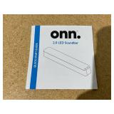 Onn Bluetooth 2.0 Channel Soundbar with Multi-Color LED Lighting, 20", Black