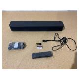 Onn Bluetooth 2.0 Channel Soundbar with Multi-Color LED Lighting, 20", Black