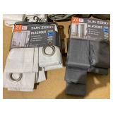 LOT OF 5 Sun Zero Blackout Curtains