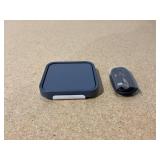 Samsung 15W Wireless Charger, Portable Charger w/ USB Type C Included, Dark Gray
