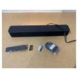 Onn Bluetooth 2.0 Channel Soundbar with Multi-Color LED Lighting, 20", Black