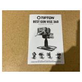 Tipton Best Gun Vise 360 with Swiveling Head Design, Non-Marring Jaw Pads, and Stainless Steel Jaws for Gunsmithing, Gun Cleaning, Scope Mounting