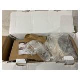 Carote Ceramic Pans and Pots Set, 13 Piece Industion Kitchen Non-Stick Cookware Sets Taupe