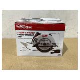Hyper Tough 12 Amp Corded 7-1/4 Inch Circular Saw with Steel Plate Shoe