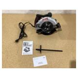 Hyper Tough 12 Amp Corded 7-1/4 Inch Circular Saw with Steel Plate Shoe