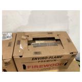 LOT OF 3 Enviro-Log Enviro-Flame Firewood .65 Cu. Ft. Boxed Fire Log