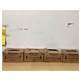 LOT OF 4 Enviro-Log Enviro-Flame Firewood .65 Cu. Ft. Boxed Fire Log