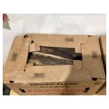 LOT OF 4 Enviro-Log Enviro-Flame Firewood .65 Cu. Ft. Boxed Fire Log