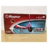 Razor E100 Electric Scooter - Sweet Pea, 8" Pneumatic Front Tire, up to 10 mph, for Child Ages 8+