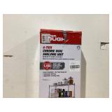 Hyper Tough 4 Tier Wire Shelf Unit, Chrome, 1400 lb. Capacity