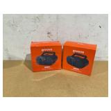 LOT OF 2 Onn. Portable CD Boombox with Digital FM Radio