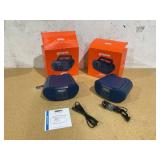 LOT OF 2 Onn. Portable CD Boombox with Digital FM Radio