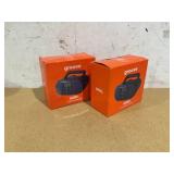 LOT OF 2 Onn. Portable CD Boombox with Digital FM Radio