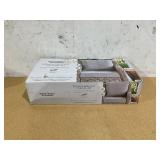 Better Homes & Gardens 24"x 24" Premium Gray Outdoor 2 Piece Deep-Seat Cushion