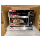 Ninja 10-in-1 Double Oven with FlexDoor, Rapid Top Oven, Convection and Air Fry Bottom Oven, Stainless Steel