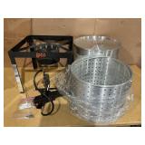 Loco Cookers 80 Quart SureSpark Seafood Boil & Steam Kit