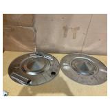 LOT OF 2 Solo Stove Bonfire Heat Deflector, With 3 Detachable Legs, Accessory for Bonfire Fire Pit