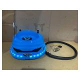 6V Blue Glow Bumper Car, Battery Powered Ride on for Children, Ages 1.5+, by Flybar