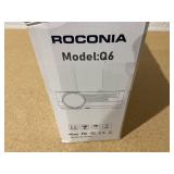 ROCONIA 5G WiFi Bluetooth 4K Support Native 1080P, 15000LM Full HD Movie Projector, LCD Technology 300" Display Home Theater,(Projector Screen Included)