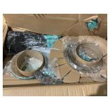 GreenLife Soft Grip Healthy Ceramic Nonstick, 15 Piece Cookware Pots and Pans Set, Induction, PFAS-Free, Dishwasher Safe, Turquoise