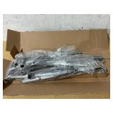 Better Homes & Gardens 100lbs Heavy Duty Folding Adjustable Rolling Garment Rack