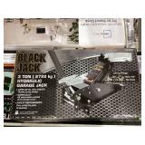Black Jack T830023W Garage Jack Dual Piston Quick Lift Performance, 3 Ton Black