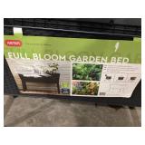 Keter 19.4" x 44.9" x 29.8" Durable Resin Raised Garden Bed with Self-Watering and Drainage System, Black