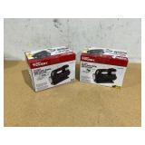 LOT OF 2 Hyper Tough DC 12V Heavy Duty Direct Drive Digital Tire Inflator with Detachable LED Light