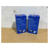 LOT OF 2 Onn. Indoor/Outdoor Folding Projector Screen, White