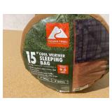 Ozark Trail 15 Degree Cold Weather Rectangle Canvas Sleeping Bag