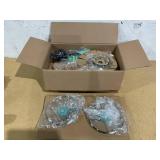 15PCS GreenLife Soft Grip Healthy Ceramic Nonstick, Cookware Pots and Pans Set