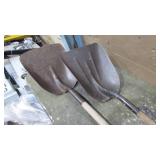 (2) Scoop Shovels