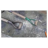 (2) Scoop Shovels