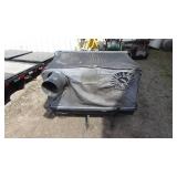 Simplicity Lanwmower Bagger Cart