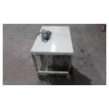 Rolling Desk With Electrical Plug In