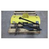 John Deere Snow Plow With Tire Chains