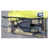 John Deere Snow Plow With Tire Chains