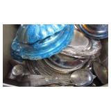 Box Of Silver Dinnerware