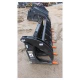 78" Heavy Grass Grapple Skid Loader Attachment