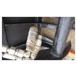 78" Heavy Grass Grapple Skid Loader Attachment