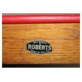 Vintage Roberts Weight Bench with Dumbbells and Weights Set