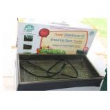 Heated Greenhouse Kit with Assorted Gardening Tools