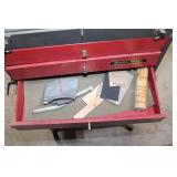Test Rite Tool Cabinet with Drawers and Assorted Hand Tools