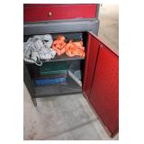 Test Rite Tool Cabinet with Drawers and Assorted Hand Tools