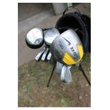 Complete Set of Nike Golf Clubs with Bag