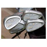 Complete Set of Nike Golf Clubs with Bag